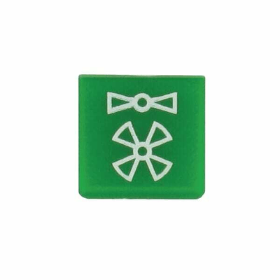 Pièces agricoles - Electricité - Symbole ventilateur