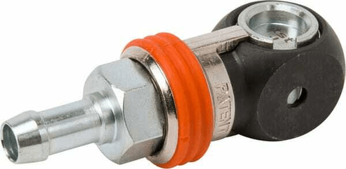 Pièces agricoles - Pièce pneumatique - Raccord rap. sécu, embout 10mm