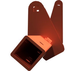 Pièces agricoles - Pièce divers - tube carré peint