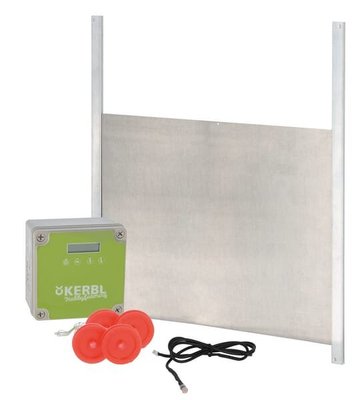 Pièces agricoles - Cloture,Jardin & Sylviculture - Auto Porte pour volaille w. Porte coulissante 220x330 mm