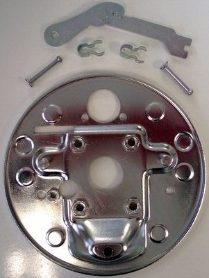 Pièces VSP - Divers - KIT PLATINE FREIN ARRIERE DROIT NU
