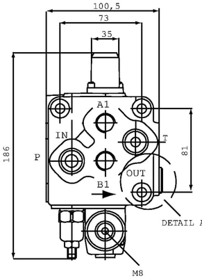 Pièces agricoles - Hydraulique - Distributeur monobloc