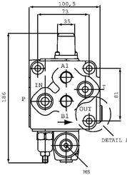 Pièces agricoles - Hydraulique - Distributeur monobloc