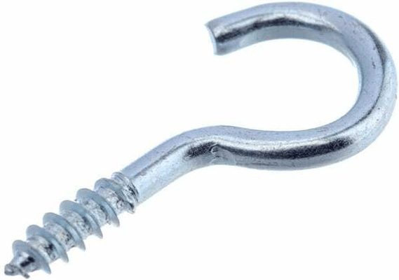 Pièces agricoles - Fasteners - Vis à crochet 2,3 mmx25 mm, ronde, acier
