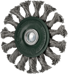 Outils - Outils divers - Brosse métallique pour roues 6 mm 0,5x75 mm acier inoxydable