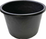 Conteneur plastique noir 45L Ø520x330mm Gripline