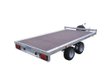 PLATEAU ROUES DESSOUS 306x170 freiné 2 essieux PTAC : 2700 kg