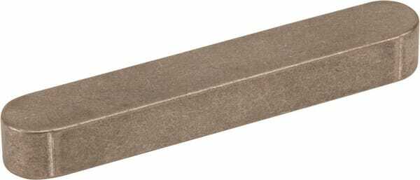 Pièces agricoles - Fasteners - Clavette parallèle à bouts arrondis inoxydable 10x8x63