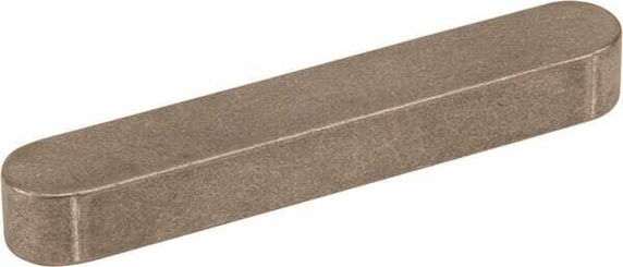 Pièces agricoles - Fasteners - Clavette parallèle à bouts arrondis inoxydable 10x8x63