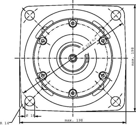 Pièces agricoles - Hydraulique - Roue moteur d’axe Ø50 cylindr