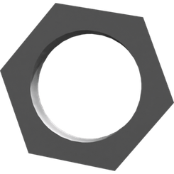 Pièces agricoles - Pièce divers - Écrou hexagonal M16x1.5 1420M16