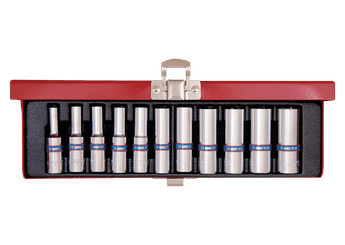 Outils - Outils divers - Coffret douilles 1/4" longues