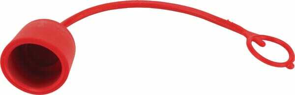 Pièces agricoles - Hydraulique - Bouchon rouge pour mâle 3/8