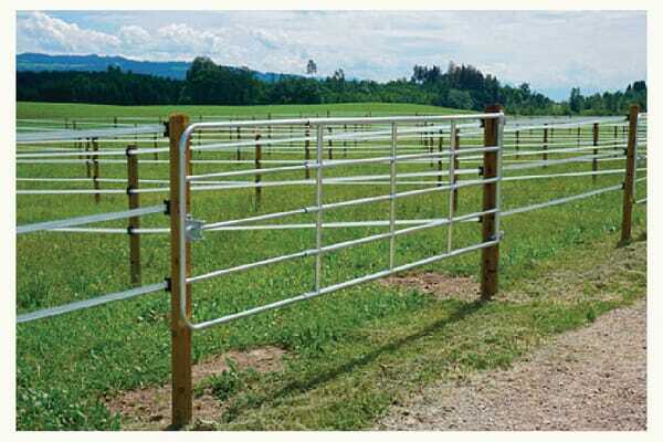 Pièces agricoles - Cloture,Jardin & Sylviculture - Barrière d'herbage 3-4m