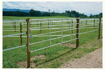 Pièces agricoles - Cloture,Jardin & Sylviculture - Barrière d'herbage 3-4m