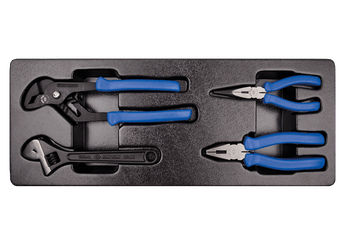 Outils - Outils divers - Plateau thermoformé 4 pinces