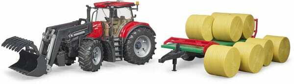 Loisirs - Jouets - Case IH Optum 300 CVX avec chargeur frontal et remorque