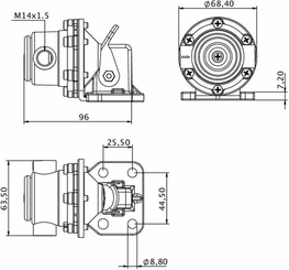 Pièces agricoles - Tracteur pièce adaptable - Pompe d'alimentation SLH