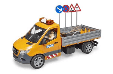 Loisirs - Jouets - MB Sprinter Municipal avec chauffeur, Module et accessoires son et lumière