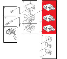 Pièces agricoles - Hydraulique - Actionneur PVED CX4-S7-1X10AMP-S CANOpen