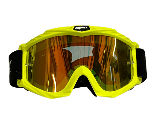 Pièces Quad & Motos - Pièces communes - LUNETTES TRACK+ JAUNE FLUO