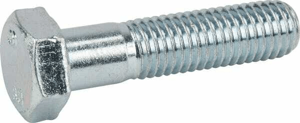 Pièces agricoles - Fasteners - Vis T Hex PF DIN931 M12x50 8.8 zinc