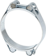 Collier de serrage, 105-115 mm double boulon, double bande DIN912 zingué Kramp