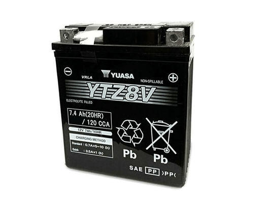 Pièces Quad & Motos - Electrique - Batterie YUASA W/C sans entretien activé usine - YTZ8V