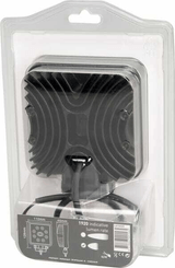 Pièces agricoles - Eclairage - Phare de travail LED carré 24W 1920lm, 10/30V, 110x45x110mm faisceau large 8 LED Kramp