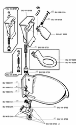 Pièces agricoles - Cloture,Jardin & Sylviculture - Buse 6 Pièces S4