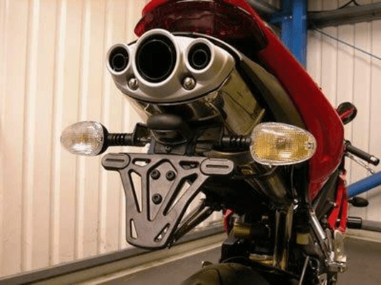 Pièces Quad & Motos - Equipement véhicule - Support de plaque R&G RACING noir Triumph Daytona 675/R