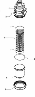 Pièces agricoles - Pièce Pulvérisateur - Filtre d'aspiration 2" ST