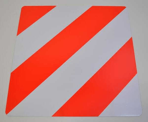 Pièces agricoles - Eclairage - Pann. sign. 423x423mm Alu g/d