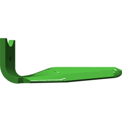 Pièces agricoles - Pièce d'usure Herse Rotative - Dent Quick-Fit droite 15mm