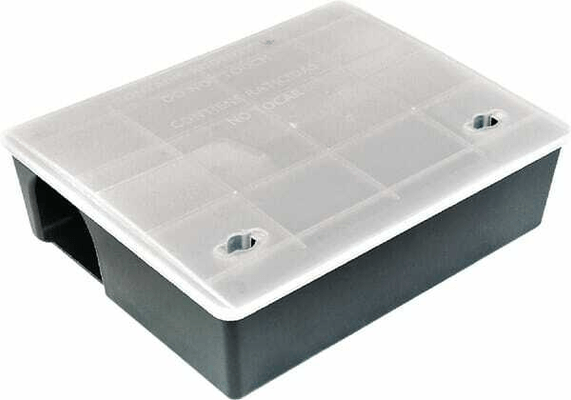 Pièces agricoles - Cloture,Jardin & Sylviculture - Boîte à appâts pour rats transparente