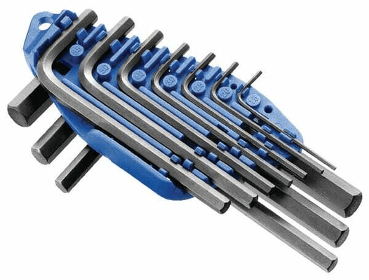 Outils - Outils divers - Jeu de 10 clés mâles