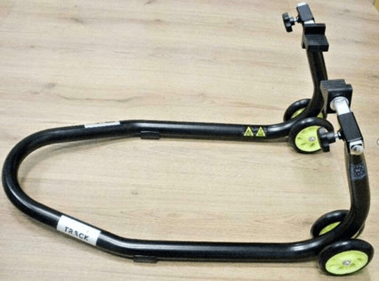 Pièces Quad & Motos - Transport - Garage - Paddock - Béquille avant BIHR Home Track supports en ''T'' radial noir mat
