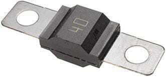 Pièces agricoles - Eclairage - Fusible midi 32V 40A longueur 41,1mm vert Hella