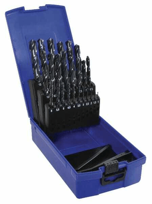 Outils - Outils divers - Jeu de forets à métaux, 25 pcs
