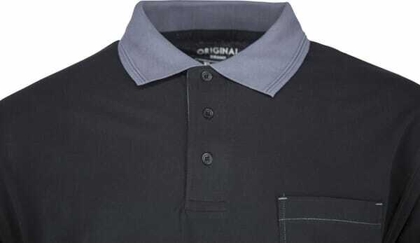 Vêtements et protections - Vêtement  - Polo noir/gris XS