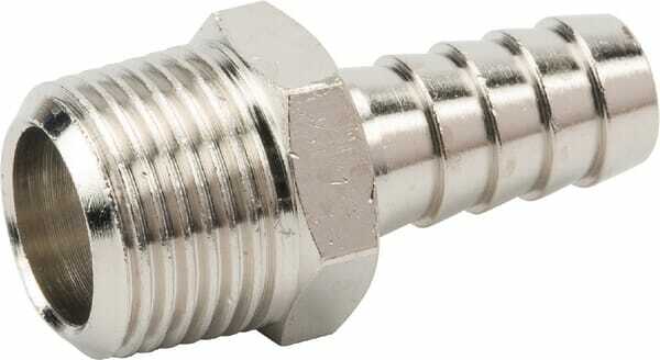 Pièces agricoles - Pièce pneumatique - Embout de tuyau 10 mm x 3/8"