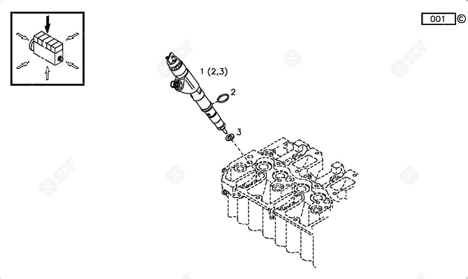 Pièces agricoles - Pieces moteur - PULVERISATEUR