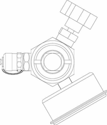 Pièces agricoles - Hydraulique - Valise de remplissage de boule d'azote