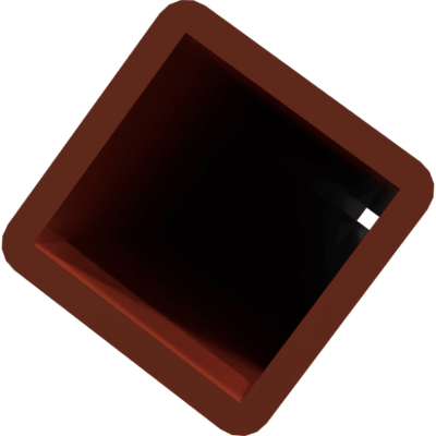 Pièces agricoles - Pièce divers - tube carré f. herse 2250mm -peint-