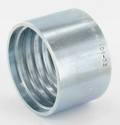 Pièces agricoles - Hydraulique - Jupe à sertir Ø74x48,6mm DN50 acier / zingué Alfagomma