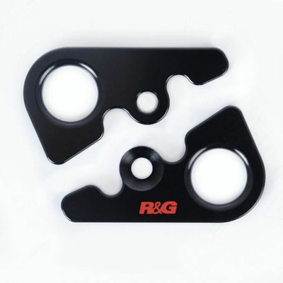 Pièces Quad & Motos - Transport - Garage - Paddock - Platines pour sangles R&G RACING noir MV Agusta F4RC