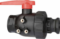 Vanne à boisseau sph. 2" 2v.