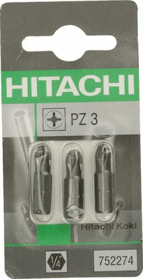 Outils - Outils divers - Embouts 1/4" PZ 3-25mm (3x)