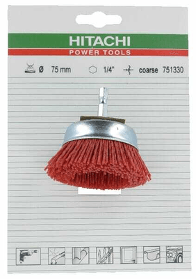 Outils - Outils divers - Brosse circulaire 75mm rude 1/4 6P