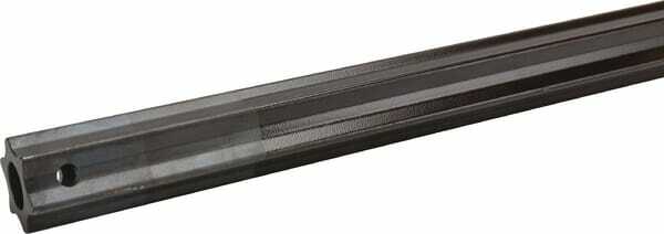 Pièces agricoles - Transmission - Tube profilé revêtu étoile S4VGA Ø ext. : 51x37 mm L : 1,4 m Walterscheid
